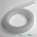 PVC Band 15mm 1m weiss-milchig