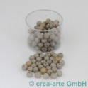 Perles de Lava tondes 8mm, 10 pieces