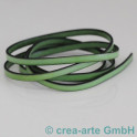 Flachlederband hellgrün 1m