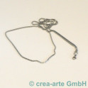 Edelstahl - Halskette, 90 cm