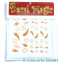Decal Magic - Blätter, goldfarbig
