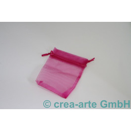 Organzabeutel pink, 9x12cm, 10 Stück