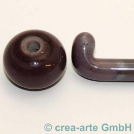 handmade violett foncé 5-6mm 1m