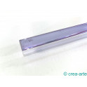 Tige de verre borosilicate, violet transparent